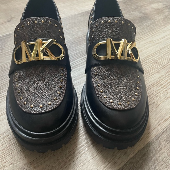 Michael Kors Shoes - Michael Kors studded leather loafers